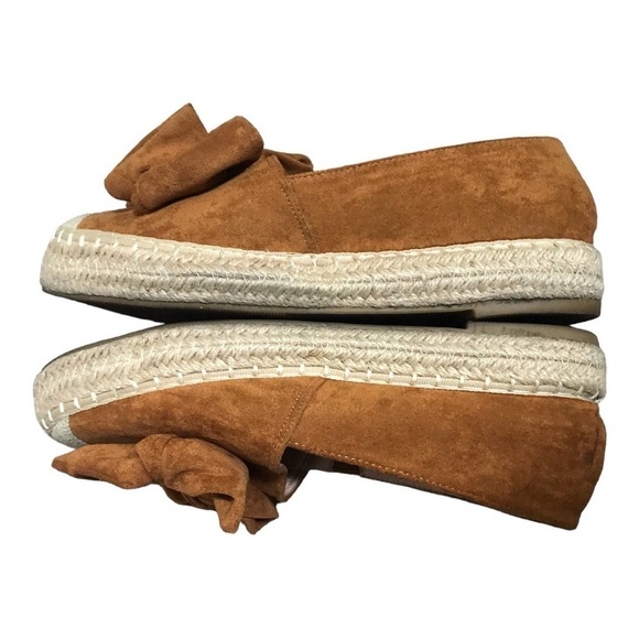 Zap shop brown suede espadrilles size 41/10 - Picture 2 of 4